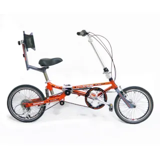 【Tartaruga烏龜車】18吋Shimano Alivio 8速折疊斜躺車/折疊腳踏車-2色