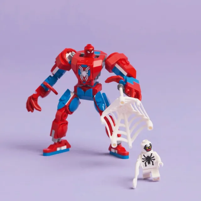 【LEGO 樂高】漫威超級英雄系列 76308 蜘蛛人機甲大戰反猛毒(Spiderman Venom 漫威電影 兒童玩具 禮物)