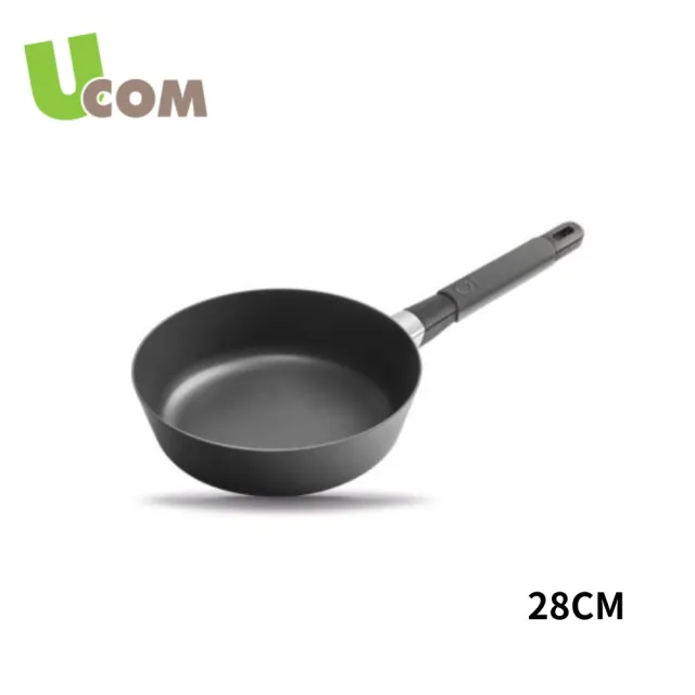 【瑞康屋UCOM】丹麥Squality可導磁輕鑄鍋28cm灰