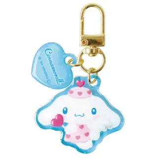 【小禮堂】Sanrio 三麗鷗 PVC極光造型吊飾 Cupid Kitty 美樂蒂 大耳狗 布丁狗(平輸品)