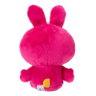 【小禮堂】雙11 Sanrio 三麗鷗 Hello Kitty 絨毛玩偶吊飾 深粉兔裝 變裝50週年(平輸品)