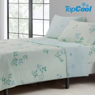 【Tonia Nicole 東妮寢飾】TopCool瞬涼呼吸涼感被-綠光森林(雙人180x210cm)