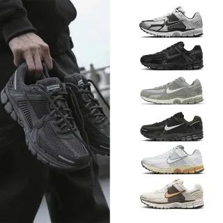 【NIKE 耐吉】運動鞋 休閒鞋 慢跑鞋 NIKE ZOOM VOMERO 5 男鞋 女鞋 白 灰 黑 復古 多款(FJ4151-004&)