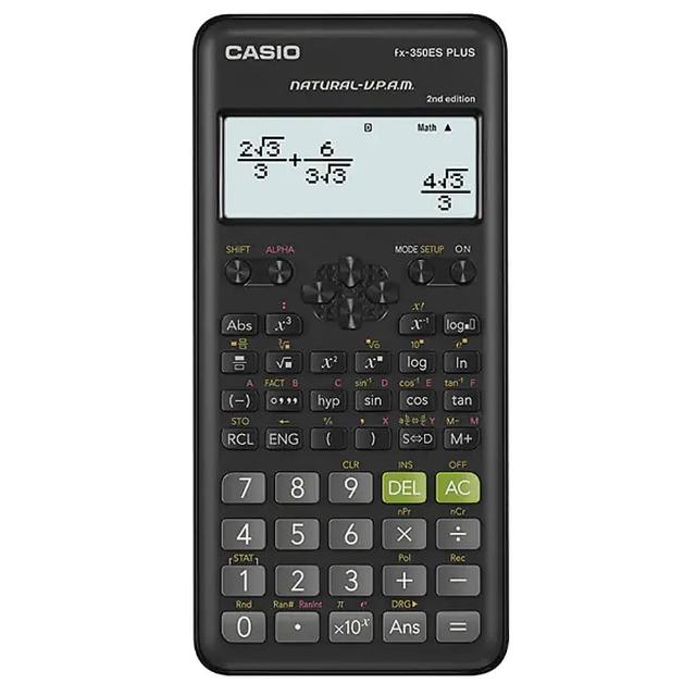 【CASIO 卡西歐】12位數工程型計算機II(FX-350ES PLUS-2)