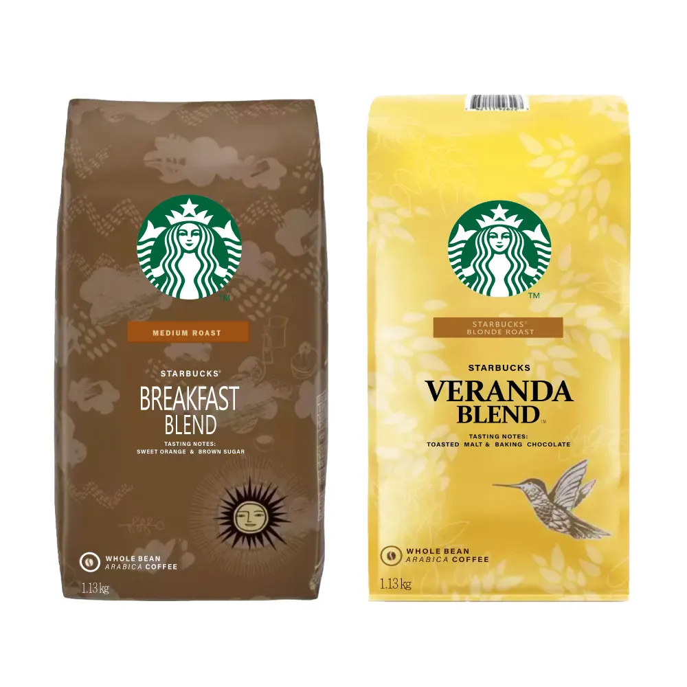 【美式賣場】STARBUCKS 星巴克 黃金烘焙綜合咖啡豆/早餐綜合咖啡豆(1.13公斤)