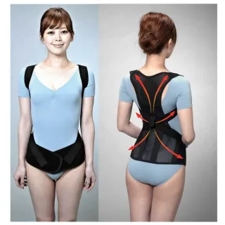 【感恩使者】胸背護腰帶 ACCESS 背部束帶 軀幹護具 ZHJP2108 -日本製(護背束帶)