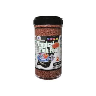 【AQUAFUN 水之樂】增豔飼料 小粒 2000ml/1050g(適用熱帶魚/七彩/血鸚鵡/慈鯛科/金魚)
