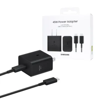 【Samsung 三星】T4511新款 原廠盒裝組/45W 閃充+5A 雙Type C線1.8m(for S25 S24系列)