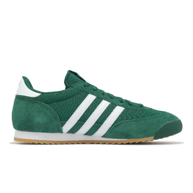 【adidas 愛迪達】休閒鞋 R71 男鞋 綠 白 膠底 麂皮 復古 愛迪達(IH1326)