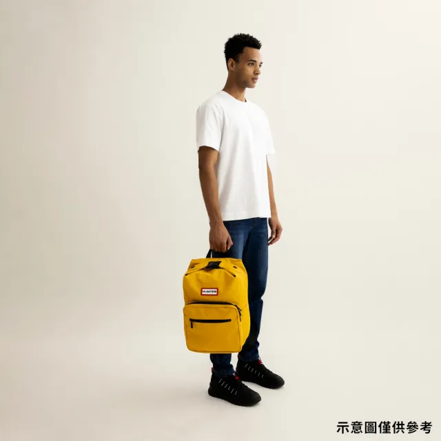 【HUNTER】官方旗艦館_上方開扣Pioneer尼龍後背包(黑色)