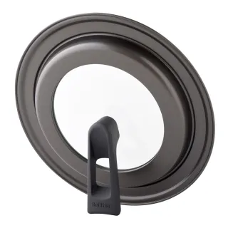 【日本Arnest】Bellfina可立式玻璃鍋蓋-30cm(日本製 Arnest  26-30cm鍋子適用鍋蓋)