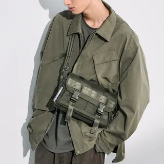 【PORTER INTERNATIONAL】自信經典NEW HEAT斜背包(森林綠)