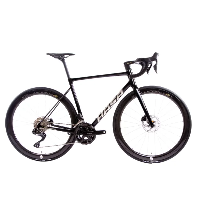 【HASA】DEROMA 一級碳纖維碟煞公路車 黑色