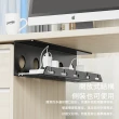 【Cam】家用免釘桌下理線器 電腦桌底插排插座固定器 路由器線材繞線器 桌下置物架收納器 理線架