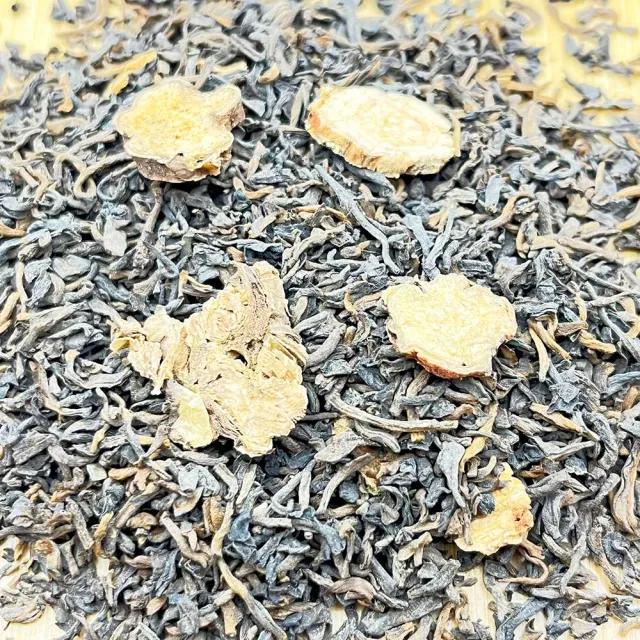【藏古祥館】西藏紅景天宮廷普洱茶(熟茶 散茶 普洱 猛海)