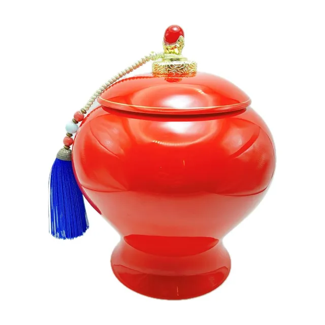 【藏古祥館】御賞陳年老篸宮廷普洱  紅罐(熟茶 散茶 普洱 猛海)