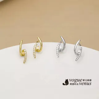 【維克維娜】小風車排鑽925純銀耳環