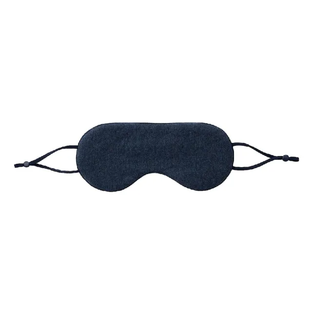 【MUJI 無印良品】攜帶用涼感眼罩 約9.5x23cm(共2色)