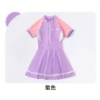 【橘魔法】愛心LOVE前拉鍊連身泳衣(內有安全褲 女童 泳裝 青少女 學生 快乾 速乾 童裝)