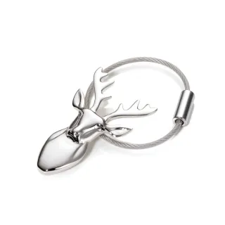 【Troika】交換禮物 美洲大麋鹿鑰匙圈(簡約時尚)