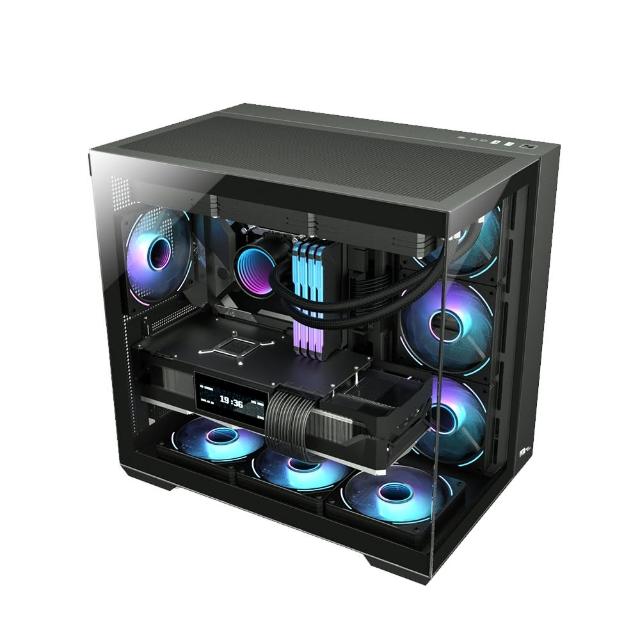 V708海灣景 ATX 海景機殼 機箱(預裝ARGB風扇)