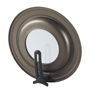 【日本Arnest】Bellfina可立式玻璃鍋蓋-28cm(日本製 Arnest  24-28cm鍋子適用鍋蓋)