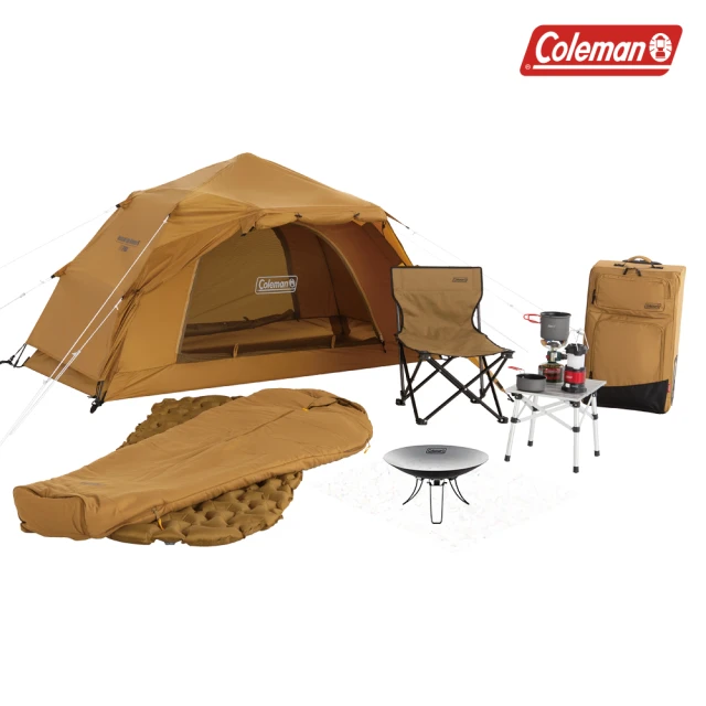 【Coleman】單人露營套裝入門組 / SOLO CAMP / CM-39143M000(露營帳篷 單人帳 快速帳篷 旅遊帳)