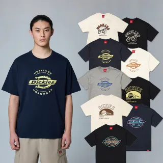 【Dickies】男女款美式復古印花短袖T恤(多款任選)
