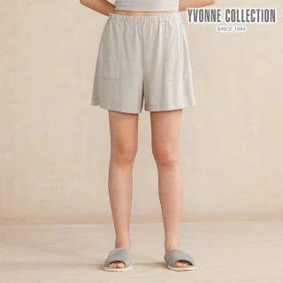 【YVONNE 以旺傢飾】竹纖維短褲-迷霧灰