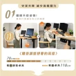 【IHouse】台灣製 100cm工學電動升降桌/兒童書桌/辦公桌/書桌/站立桌/電腦桌/成長桌