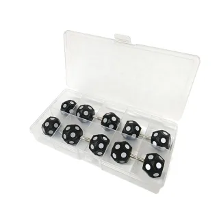 【REVOPOINT適用配件】XMinus 3D掃描磁吸多面體標記球_10顆裝(加贈10格收納盒)