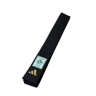 【adidas 愛迪達】IJF 認證柔道帶(柔道服 合氣道服 BJJ練習服)