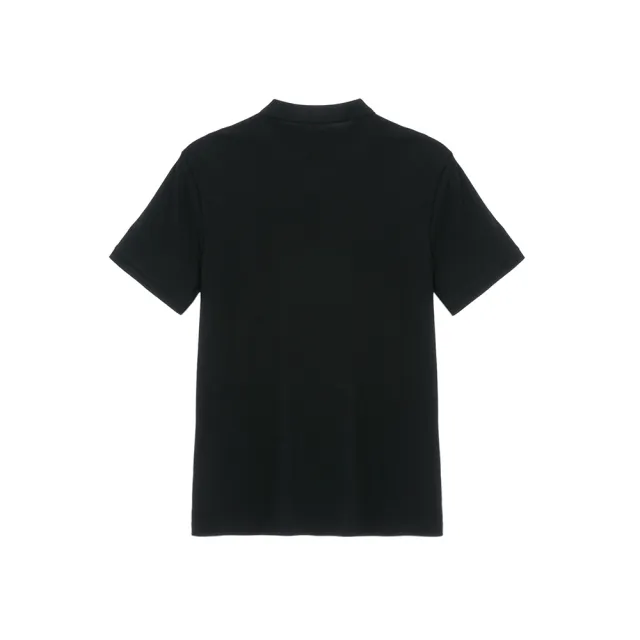 【GIORDANO 佐丹奴】男裝短袖POLO衫 Liquid Touch系列(09 標誌黑)