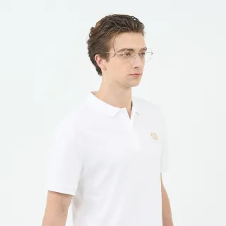 【GIORDANO 佐丹奴】男裝短袖POLO衫 Liquid Touch系列(01 標誌白)