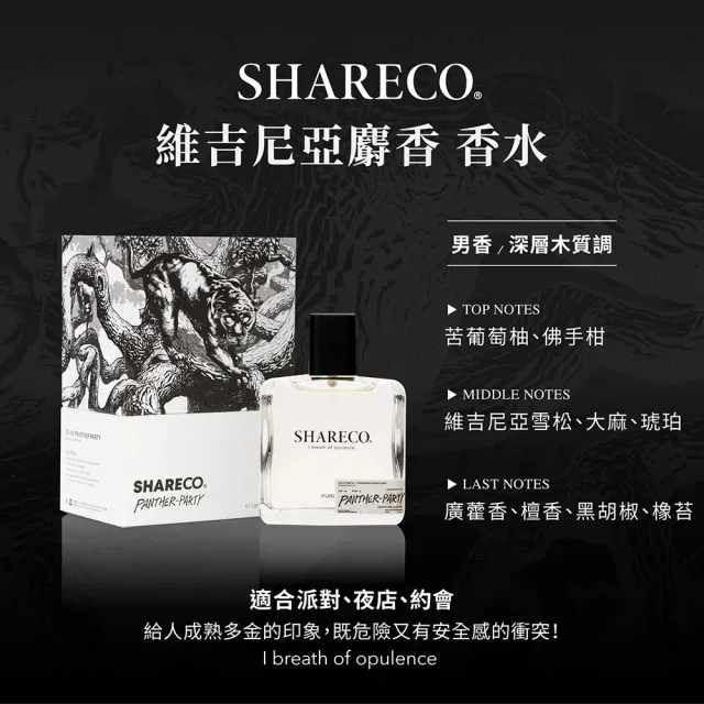 【SHARECO】經典香水100ml(多款任選)