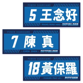 【富邦悍將】2025悍將球員應援毛巾(圖片色)