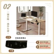 【IHouse】台灣製 140cm工學電動升降桌/兒童書桌/辦公桌/書桌/站立桌/電腦桌/成長桌