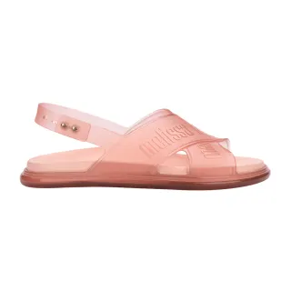 【Melissa】寬帶交叉果凍涼鞋(粉色)