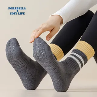 【Porabella】瑜珈襪 襪子 瑜珈襪 雙層襪 止滑襪 普拉提襪 防滑襪 運動襪子 YOGA SOCKS