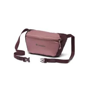 【Columbia 哥倫比亞】中性-可摺收輕量腰包-暗粉紅(UUU72080DU/JS)