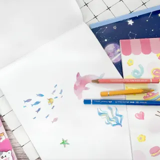 【SEASON 四季紙品禮品】輕便素描本16K(繪圖 畫冊 TB6001-05~08)