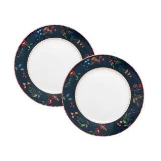 【PIP STUDIO】買一送一★Berry Blues 盤子21cm(2入/個人早餐盤)