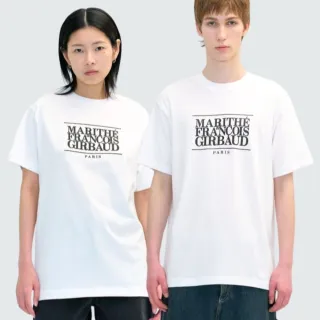 【MARITHE FRANCOIS GIRBAUD】官方旗艦 網路獨家｜經典款 LOGO TEE MFG(白)