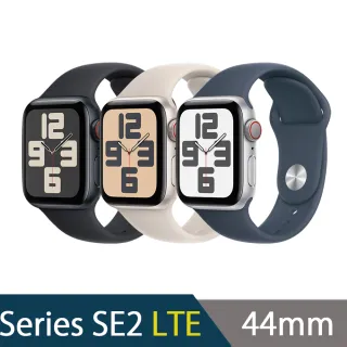 【Apple】Apple Watch SE2 44mm LTE(鋁金屬錶殼)