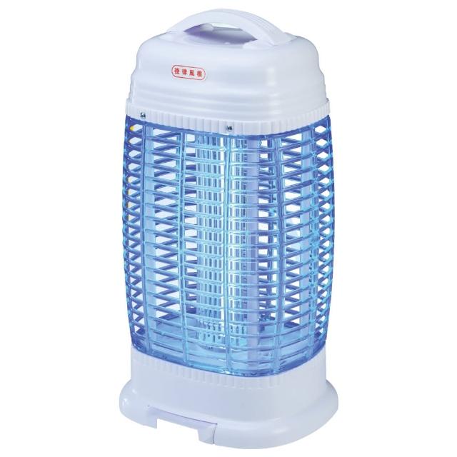 【德律風根】台灣製20W誘蚊燈管電擊式捕蚊燈/LT-8815(螢光外殼/集蚊盒)