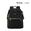 【TUMI】Voyageur Halsey 都會休閒後背包 - 黑金色(TUMI 官方旗艦店)