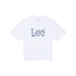 【Lee 官方旗艦】男女同款 短袖T恤 / 胸前特色大LOGO 共3色 男女共版(LB502040 / LB502041)