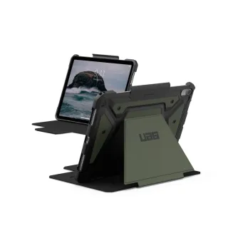 【UAG】iPad Air 11（2024-2025）/10.9吋都會款耐衝擊保護殼-綠(M3 M2 平板殼 防摔殼)