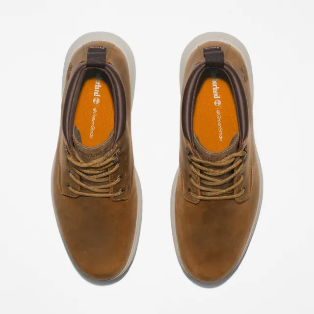 【Timberland 官方旗艦】男款小麥色防水中筒靴(A5SAM231)
