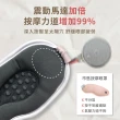【Beroso 倍麗森】時尚皮革熱敷蒸氣按摩眼罩(安心一年保固 溫熱眼罩 睡眠眼罩 熱敷眼罩 眼部按摩器)